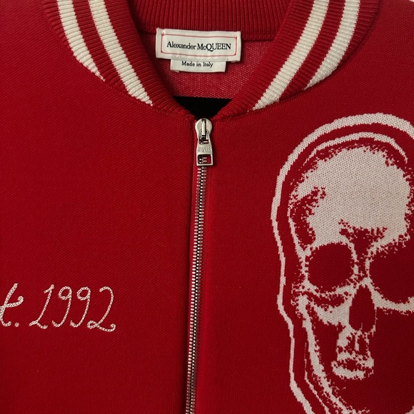 Alexander McQueen bomber varsity jacket - Picture 4 of 6